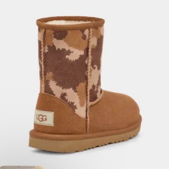 UGG classic mini jagged camo boots sz 4 nwb - Picture 2 of 4
